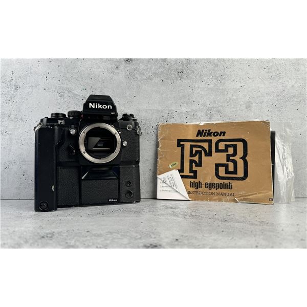 Nikon F3 35mm SLR Film Camera Body