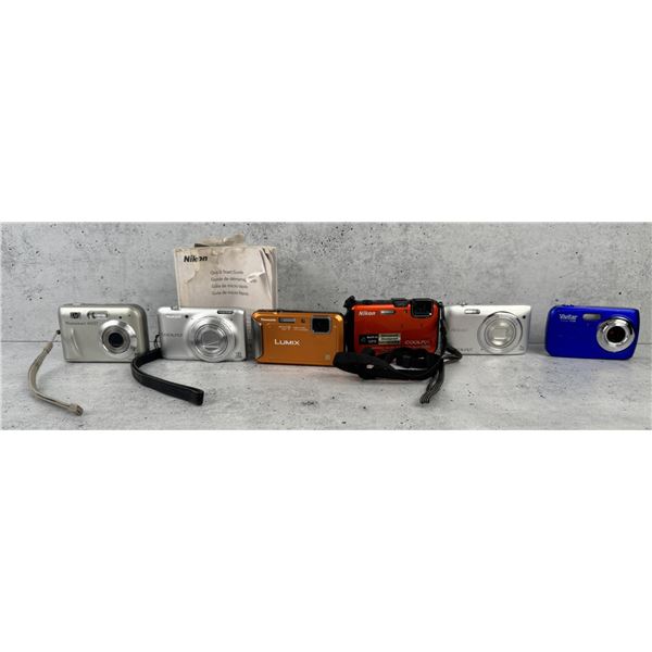 Nikon Vivitar Panasonic HP Digital Cameras