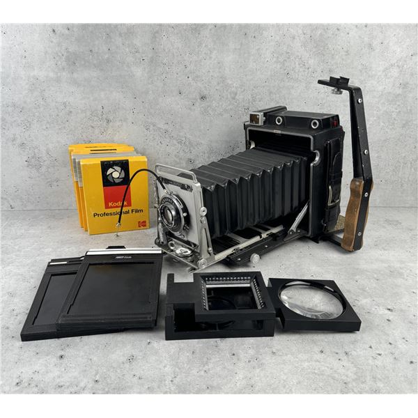 Graflex Crown Graphic 4x5 Large Format Camera