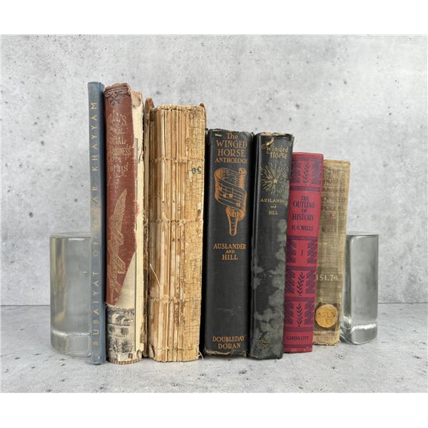 Collection of Antique Books