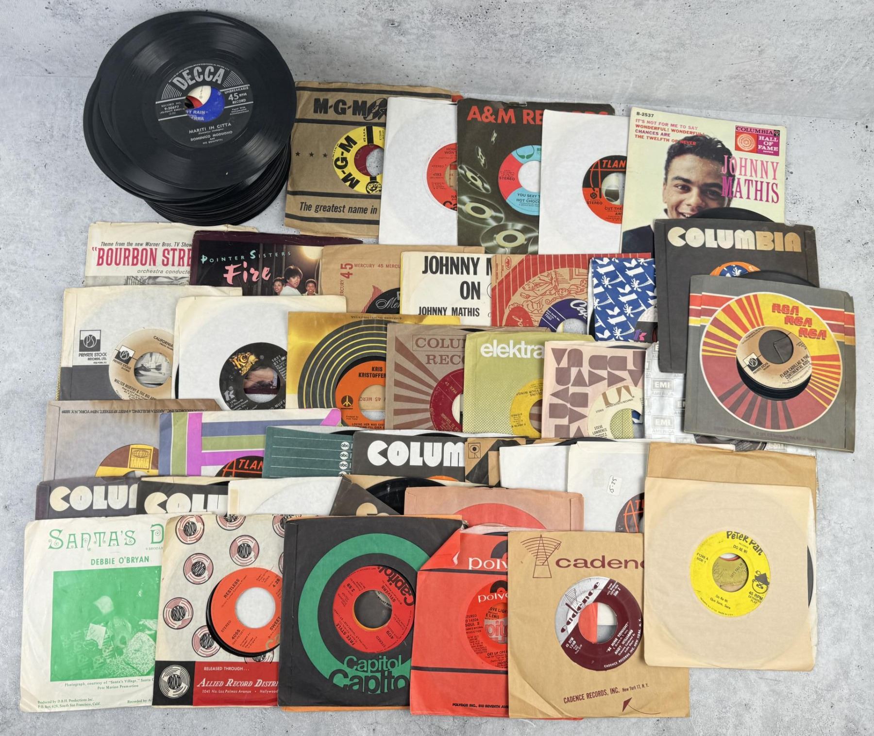 Collection of 45 RPM Records