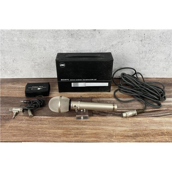 Sony Condenser Microphones ECM-23F & ECM-16