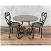 Image 1 : Miniature Garden Ice Cream Table & Chairs