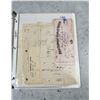 Image 12 : Binder of Antique Historic Montana Paper Ephemera