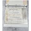 Image 13 : Binder of Antique Historic Montana Paper Ephemera