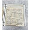 Image 7 : Binder of Antique Historic Montana Paper Ephemera