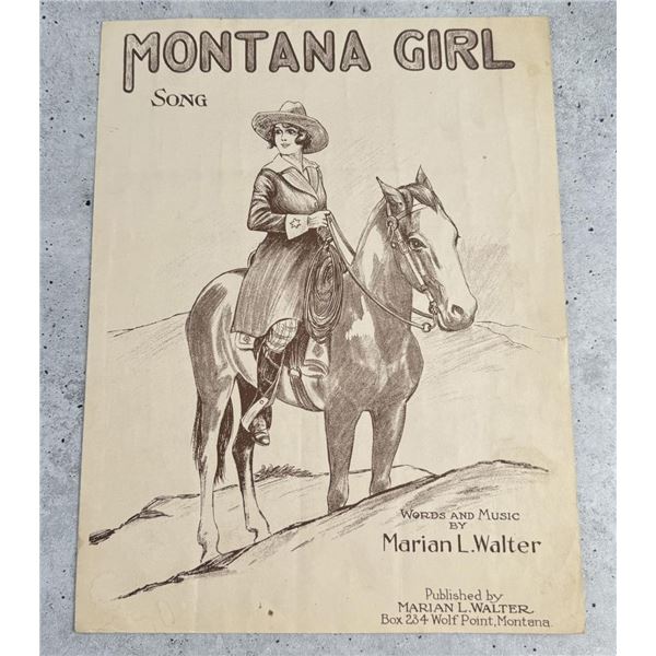 Montana Girl Sheet Music