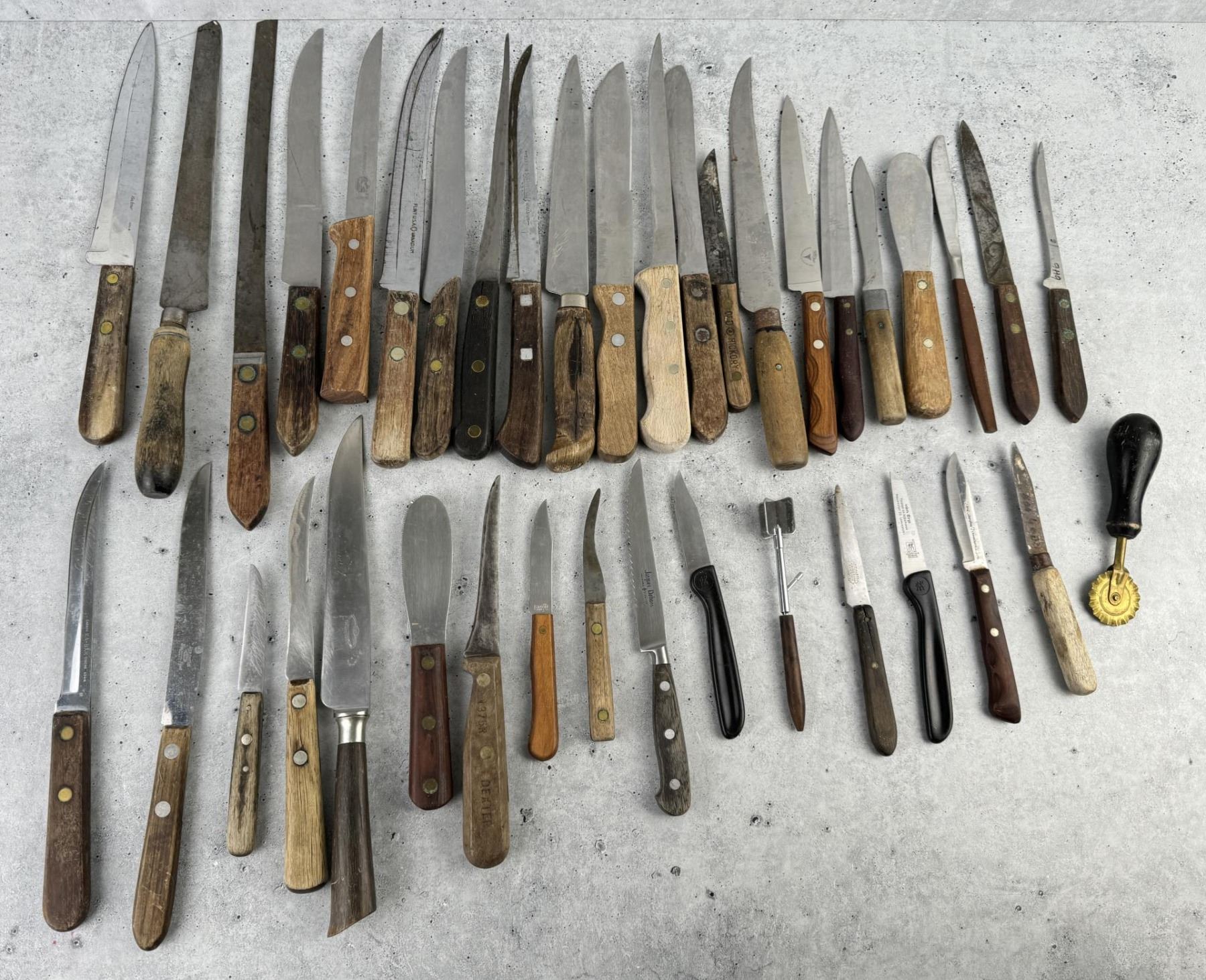 Collection of Antique Kitchen Knives