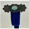 Image 1 : Navajo Sterling Silver Turquoise Brooch