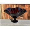Image 2 : C. Habel Art Glass Ruffled Compote