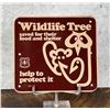 Image 1 : USFS US Forest Service Wildlife Tree Sign