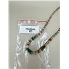Image 4 : Zuni Shell Turquoise Heishi Bead Necklace