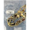 Image 4 : Carved Bone And Stone Necklace