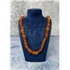 Image 2 : Amber Nugget Necklace Bracelet Set