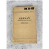 Image 1 : TM 30-506 German Military Dictionary