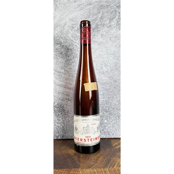 1931 August Feldheim Wine Bottle