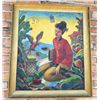 Image 1 : Mark Raditz Mid Century Asian Painting