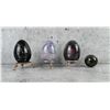 Image 1 : Collection of Stone Eggs & Sphere