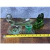Image 3 : Collection of Uranium Vaseline Glass