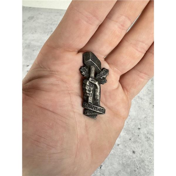 WW2 1937 Schaffendes Volk Exhibition Stick Pin