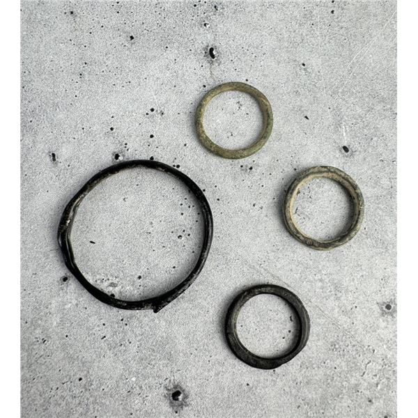 Ancient Celtic Bronze Ring Money