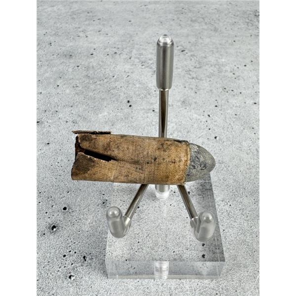 Civil War Sharps Cartridge Cut & Misfired