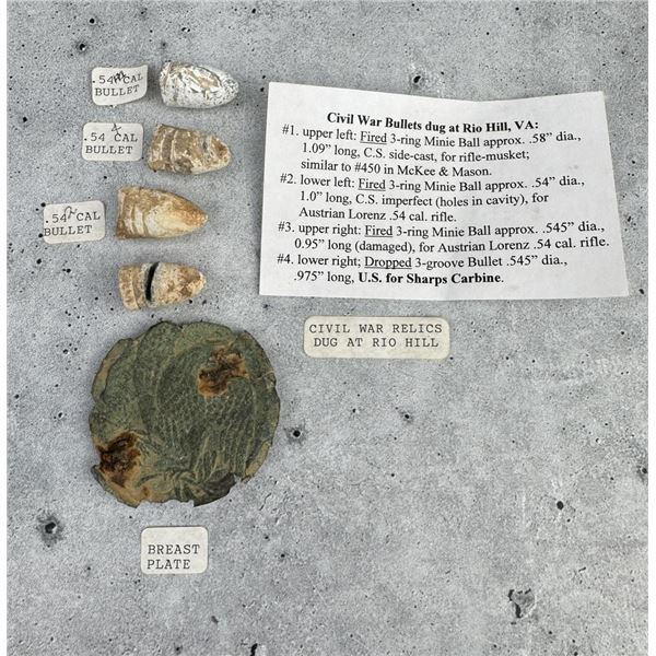 Civil War Relics Dug At Rio Hill Virginia