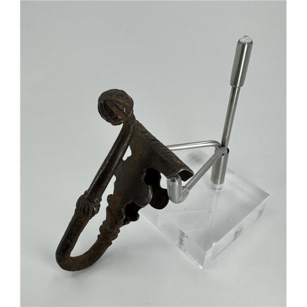 17th Century Iron Sword Hanger Virginia