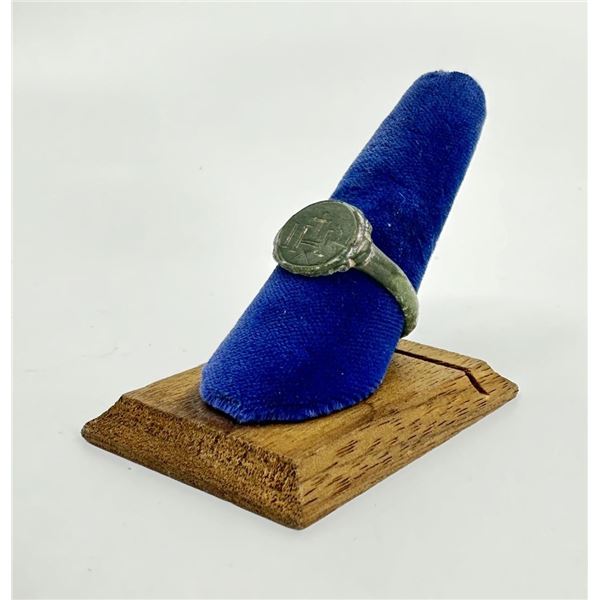Jesuit Brass Fur Trade Ring