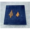 Image 3 : Native American Indian Steel Trade Arrowheads