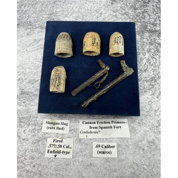 Collection of Civil Wars Artifacts
