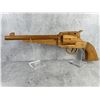 Folk Art Oversized Colt Pistol Wood Trade Sign
