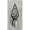Soviet Flag Pole Finial Sickle & Hammer