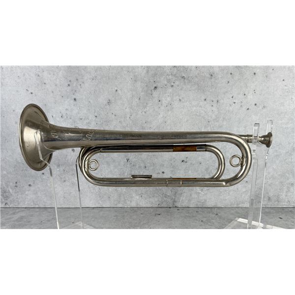 Antique Engraved Boy Scout Bugle Lyon & Healy