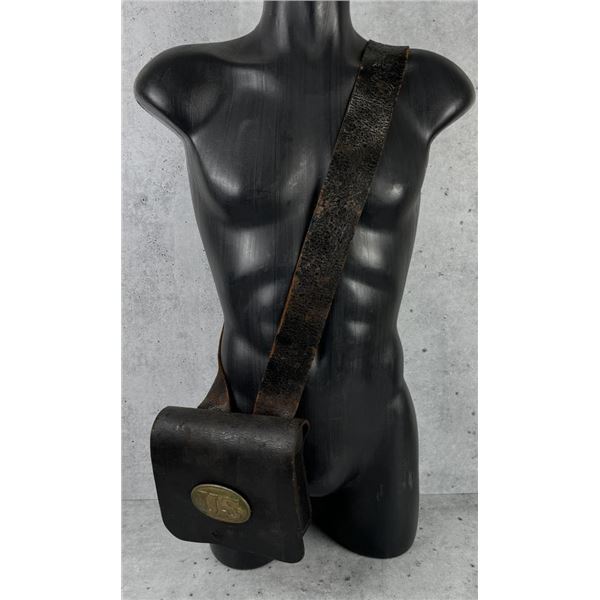 Civil War Infantry .58 cal Cartridge Box & Sling