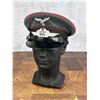 WW2 German Luftwaffe Flak Unit Visor Cap Hat