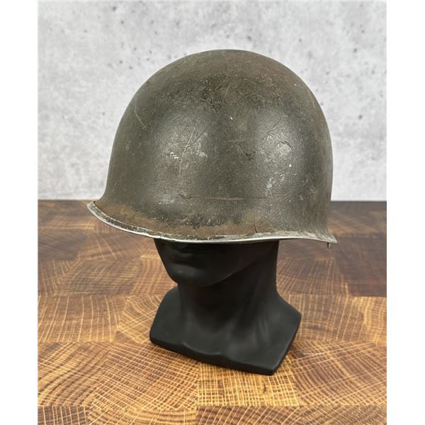 WW2 M1 Fixed Bail Front Seam Army Helmet
