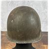 Image 3 : WW2 M1 Fixed Bail Front Seam Army Helmet