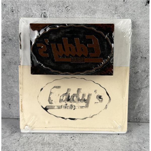 Eddy's Bread Missoula Montana Printing Block