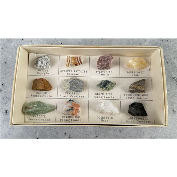 1950s Nifti Rocks Mineral Specimen Collection