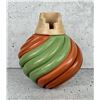 Image 1 : Emma Yepa Jemez Pueblo Swirl Pottery Vase Pot