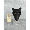 Virgil Crowe Cherokee Carved Wood Bear Mask