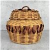 Wabanaki Micmac Penobscot Ash Indian Fancy Basket