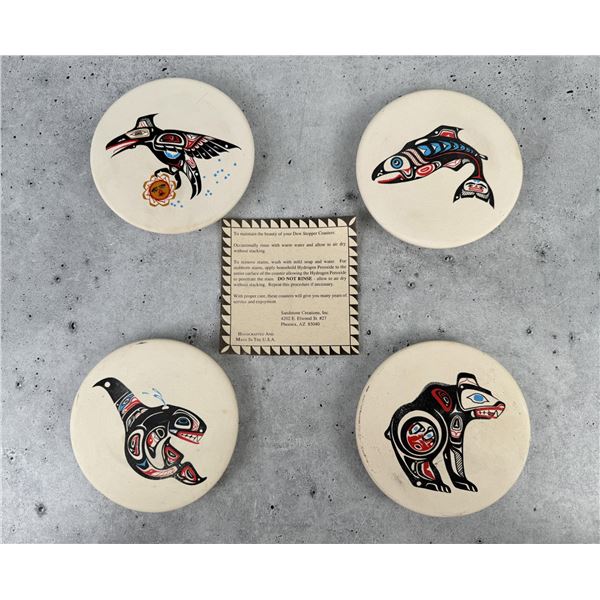 Haidi Indian Northwest Coast Coaster Set