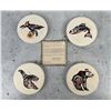 Image 1 : Haidi Indian Northwest Coast Coaster Set