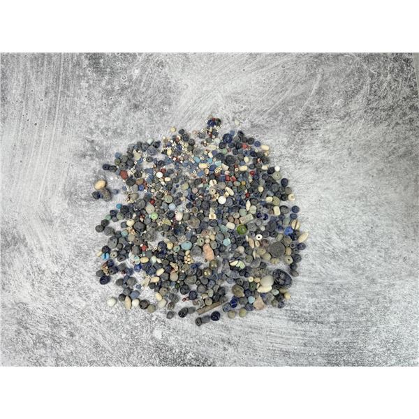 Large Group Antique Indian Glass Trade Beads