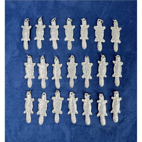 Fur Trade Beaver Charms Pendants Trinkets