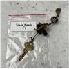 Image 4 : Daro Flood Rawhide & Bead Key Chain