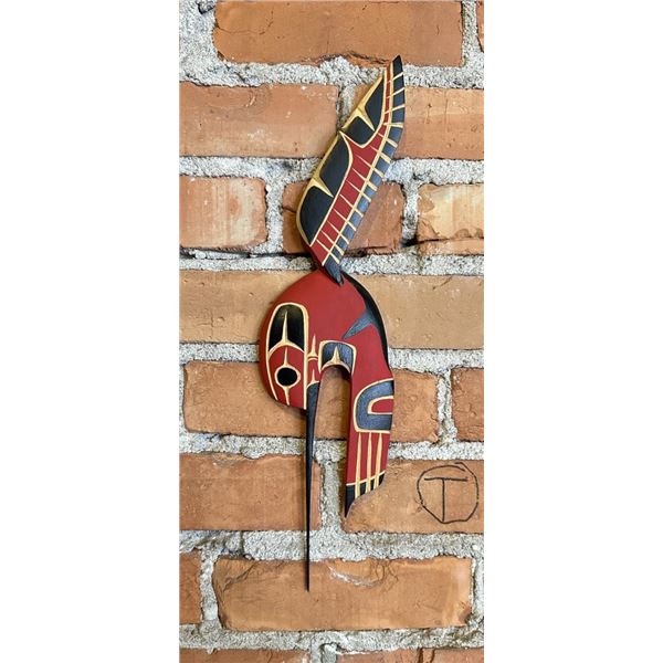 Chris P Joseph Capilano BC Hummingbird Carving