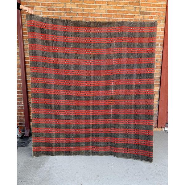 Antique Mexican Saltillo Rio Grande Serape Blanket